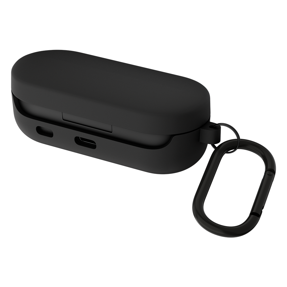 Case Emborrachada preta para VX Pods