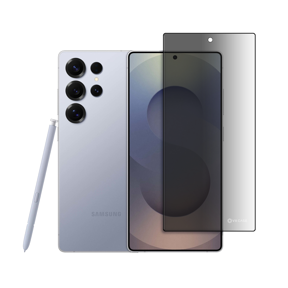 Película Safira Anti Impacto VX Case Galaxy S24 Ultra / S25 Ultra - Privacidade