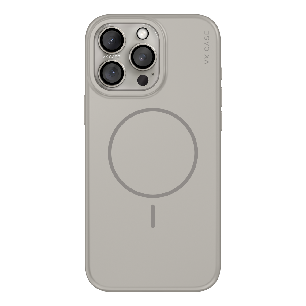 Capa Magsafe iPhone 15 Pro Max Sand - Modern