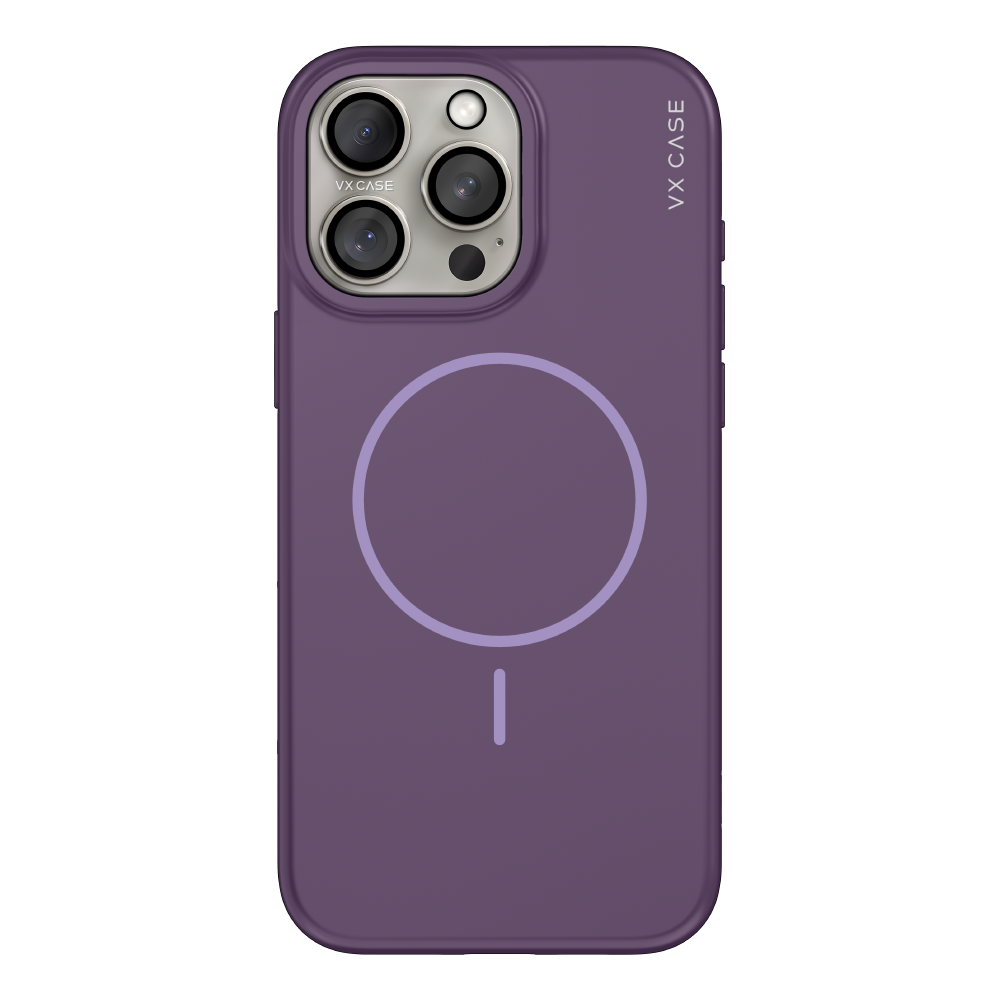 Capa Magsafe iPhone 15 Pro Max Lilac - Modern