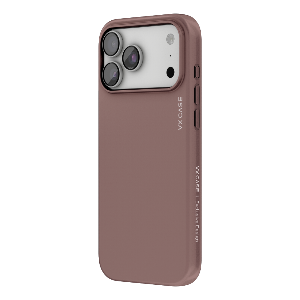 Capa Classic Polymer com Veludo Magsafe VX Case iPhone 17 Pro Max - Nude