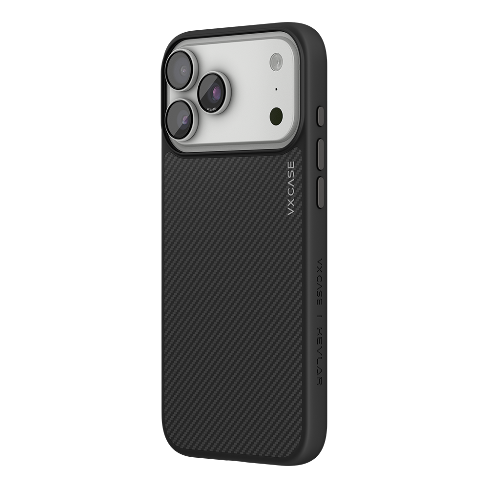 Capa Kevlar Magsafe VX Case iPhone 18 Pro - Preta