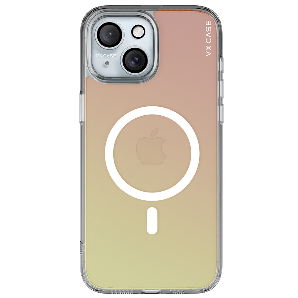 Capa Sunset VX Case Magsafe para iPhone 15 - Laranja