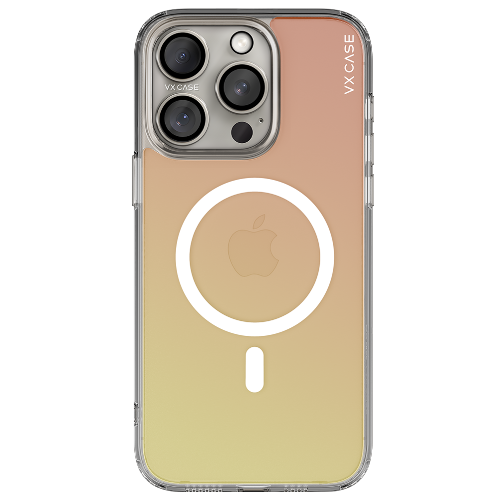 Capa Sunset VX Case Magsafe para iPhone 15 Pro - Laranja