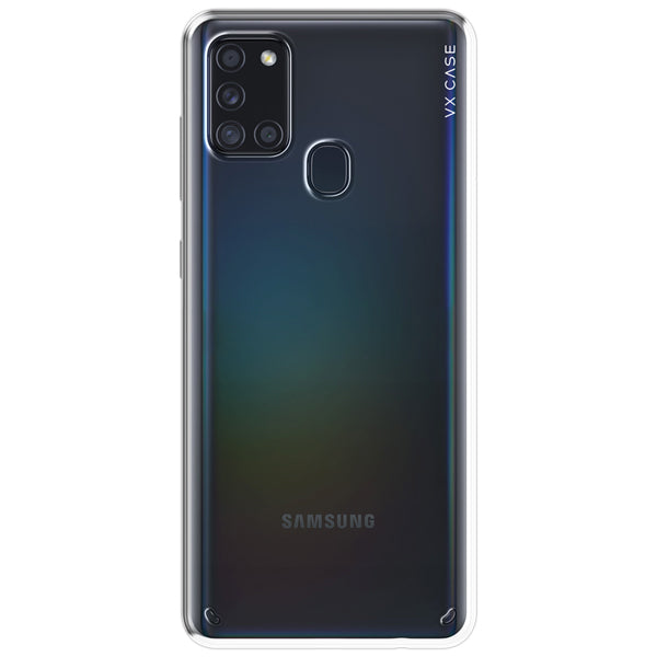 Capa de Silicone Rígida VX Case para Galaxy A21s - Transparente