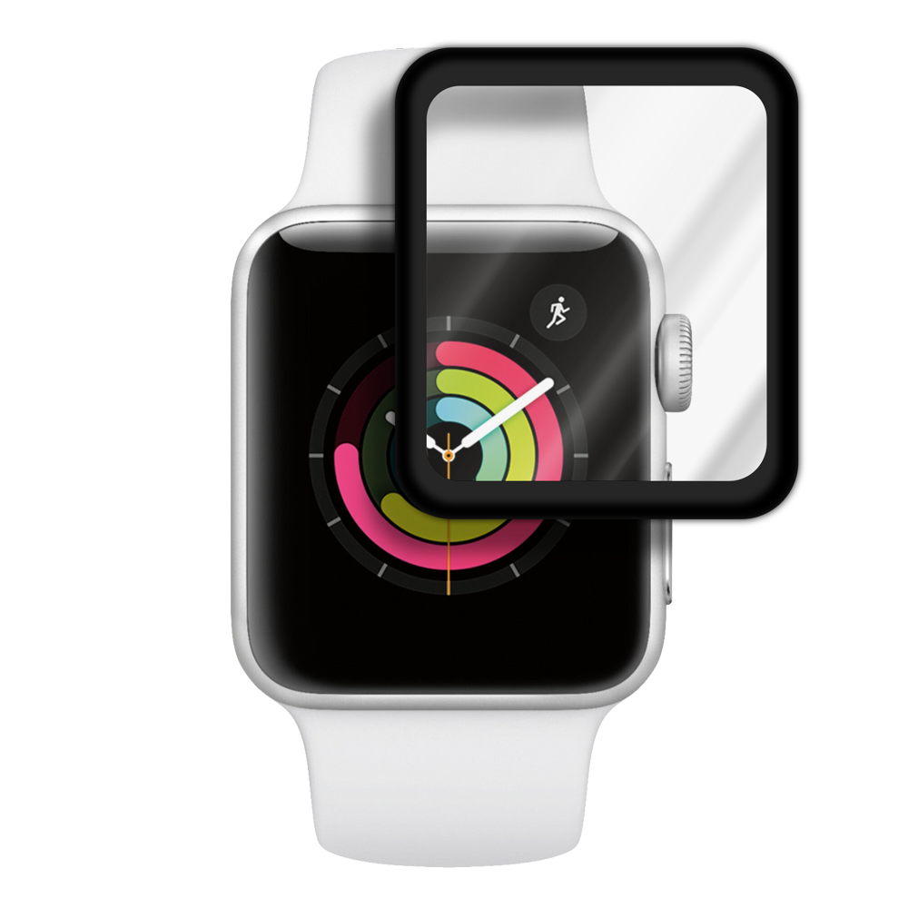 New Película Anti Impacto Full Glue para Apple Watch 38mm VX Case Premium
