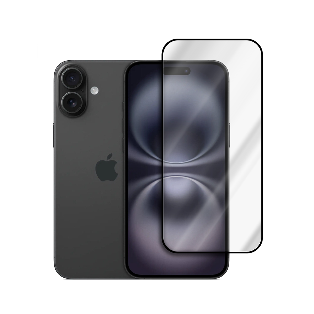 Película Anti Impacto para iPhone 16 3D - Transparente