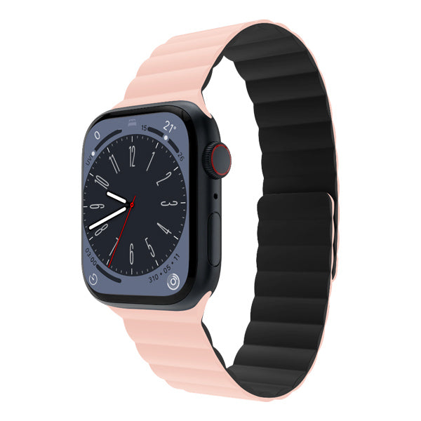 Pulseira Magnetic para Apple Watch 38/40/41mm VX Case - Preto e Rosa