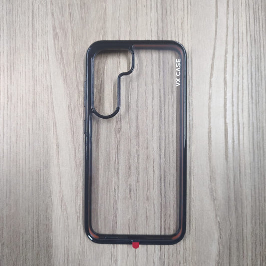 Capa VX Case Galaxy S23 - Transparente com Borda Preta