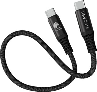 Mini Cabo Dragon VX Case USB-C/USB-C 30cm - Preto