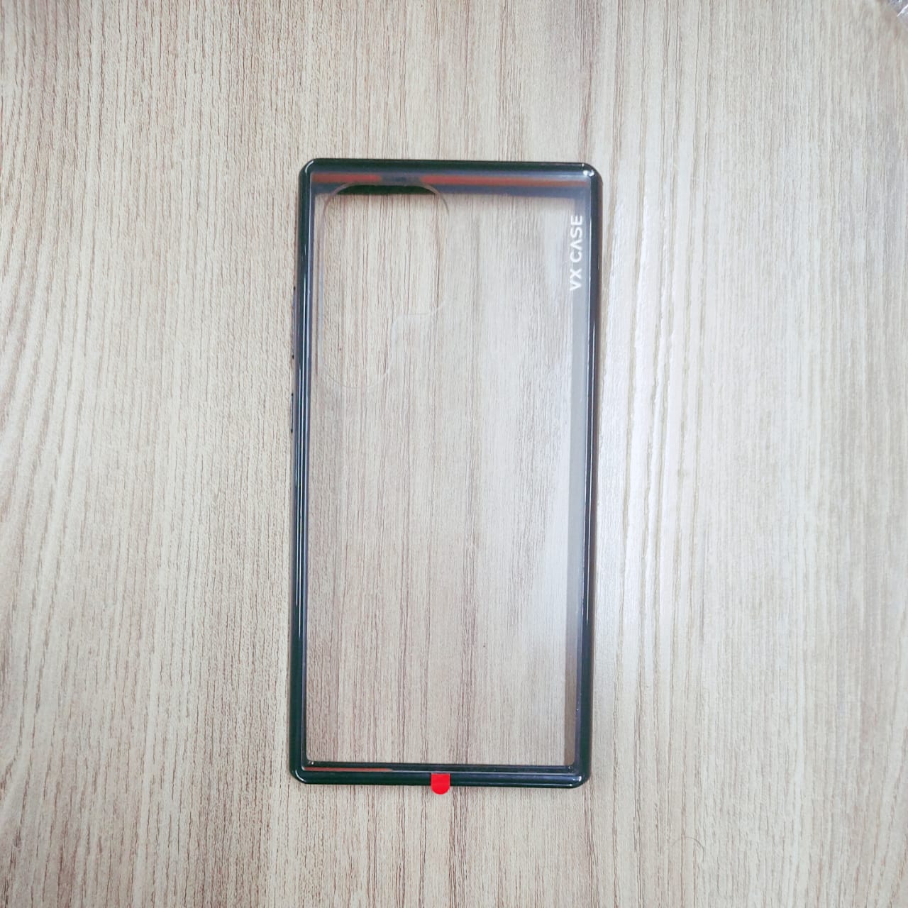 Capa Galaxy S23 Ultra - Transparente com Borda Preta