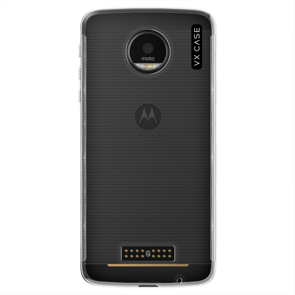 Capa para Moto Z de Silicone TPU Transparente