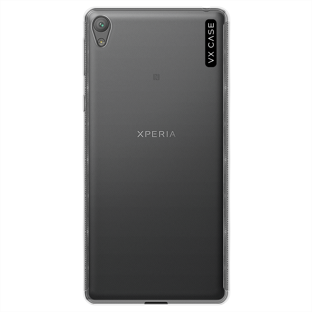 Capa para Xperia E5 de Silicone TPU Transparente