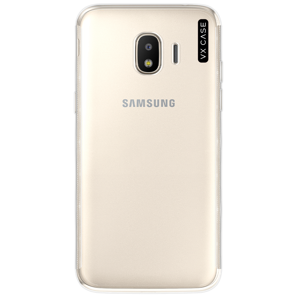 Capa para Galaxy J2 Pro de Silicone TPU Transparente