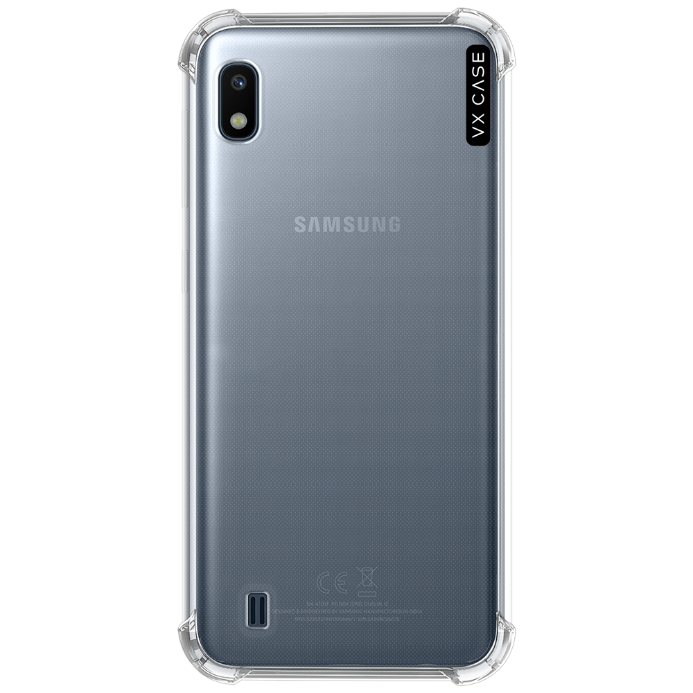 Capa para Galaxy A10 de Silicone TPU Transparente