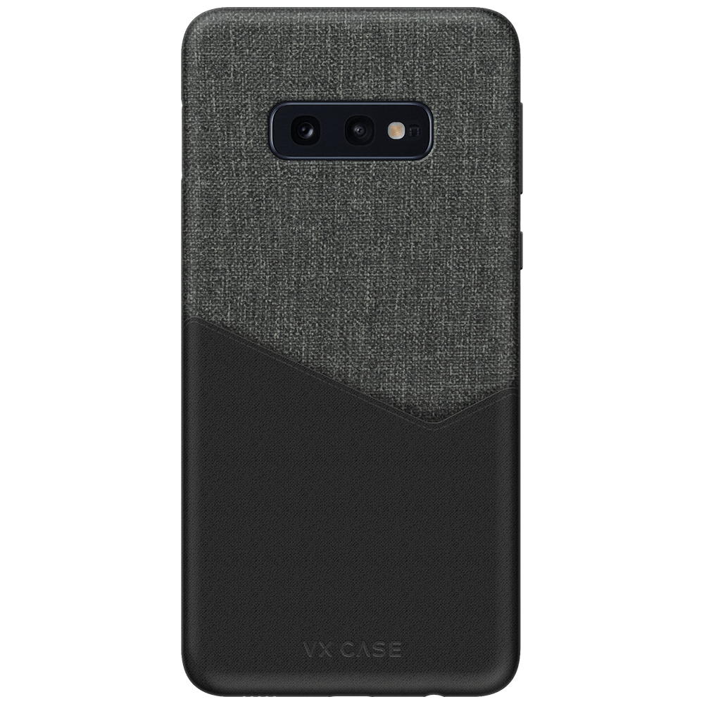 Capa Tailor Wallet para Galaxy S10E - Couro Cinza
