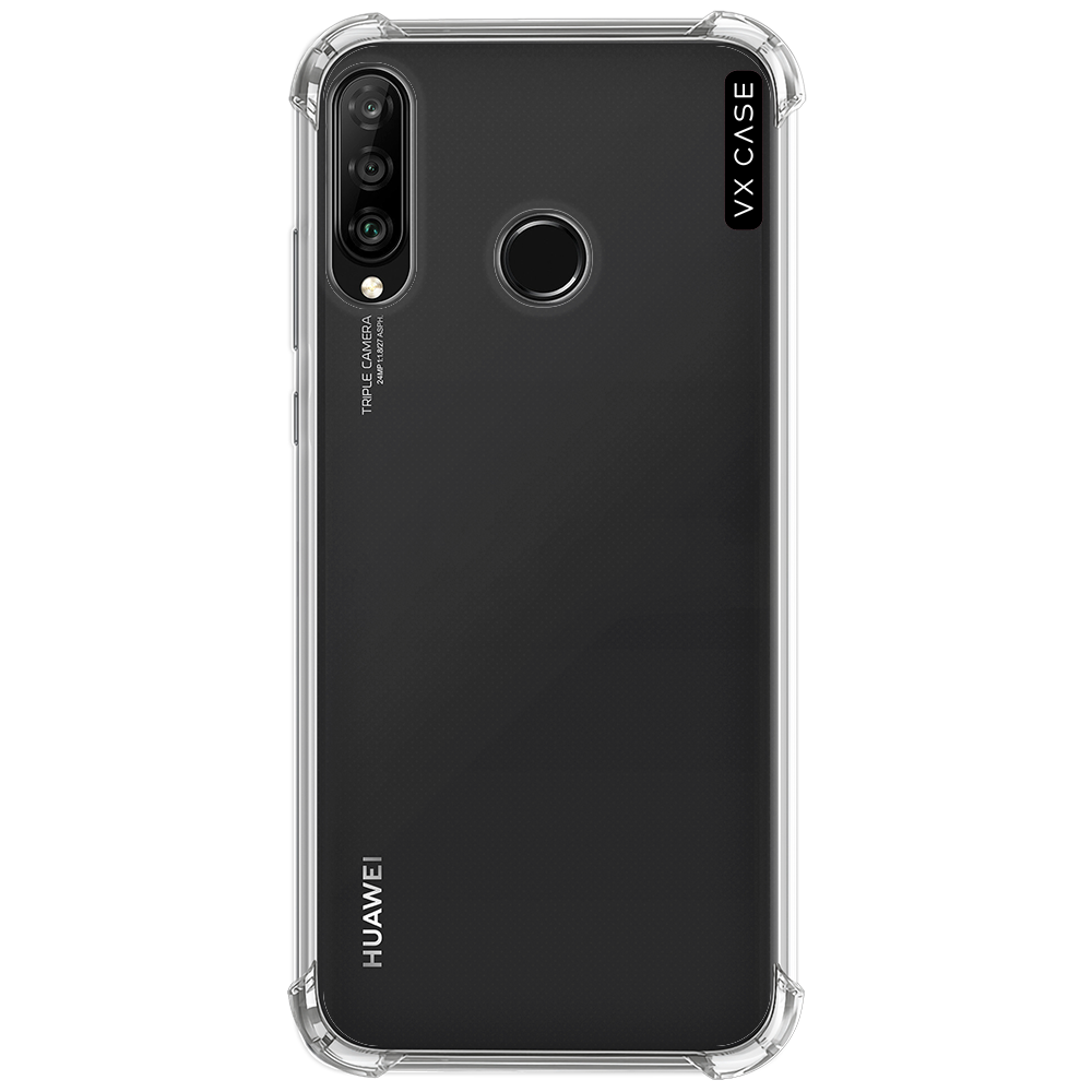 Capa para P30 Lite de Silicone TPU Transparente