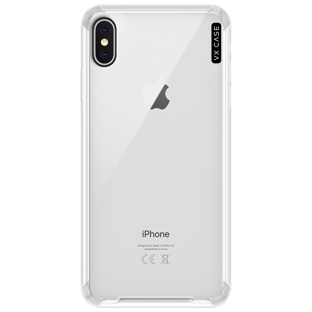 Capa para iPhone XS Max de Silicone TPU Transparente