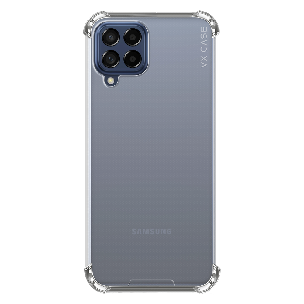 Capa de Silicone Rígida VX Case para Galaxy M53 - Transparente