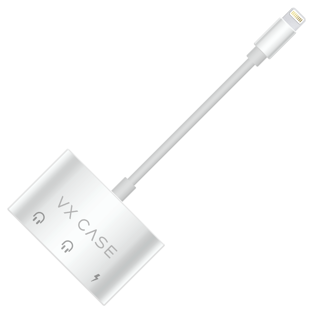 Adaptador Lightning P2 e Duplo Lightning VX Case - VX Case