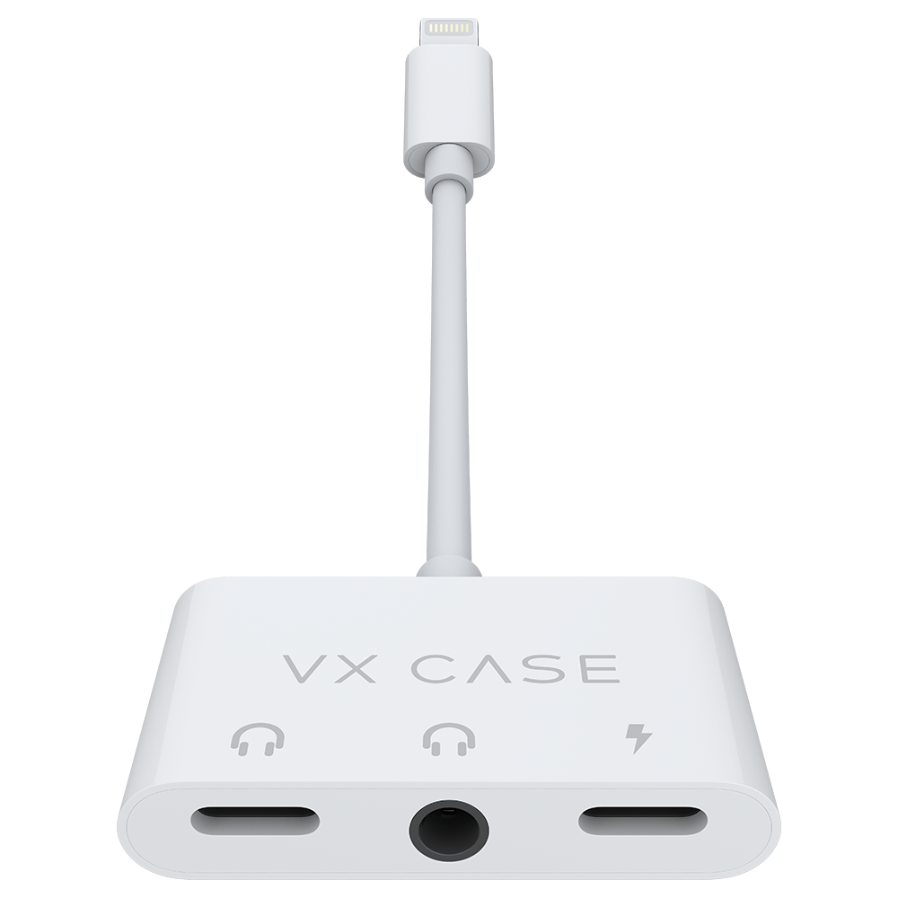 Adaptador Lightning P2 e Duplo Lightning VX Case - VX Case