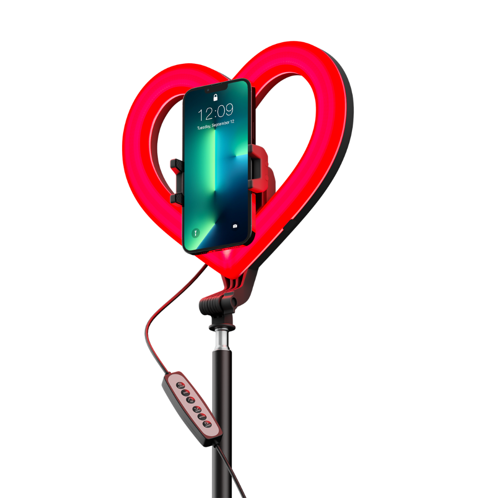 Mini Heart Light com Suporte VX Case - VX Case