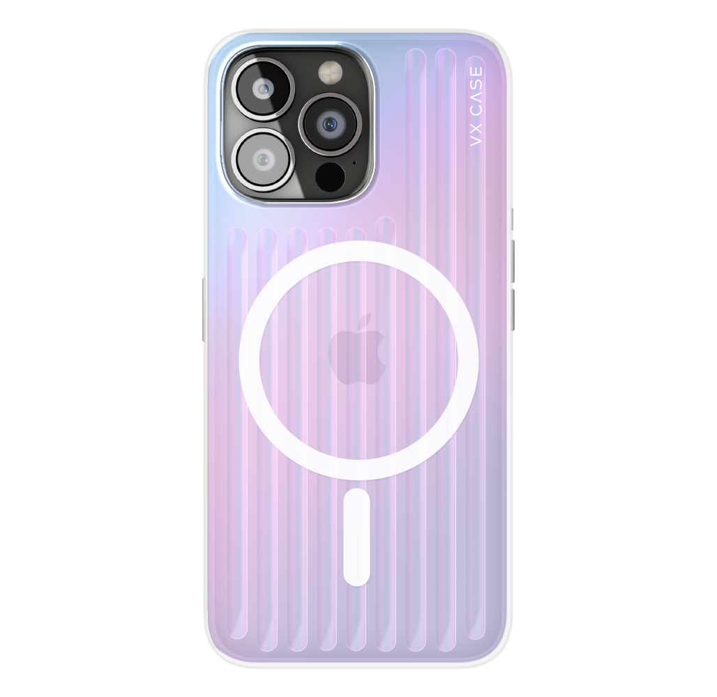 Capa MagSafe para iPhone 14 Pro Glam Rainbow