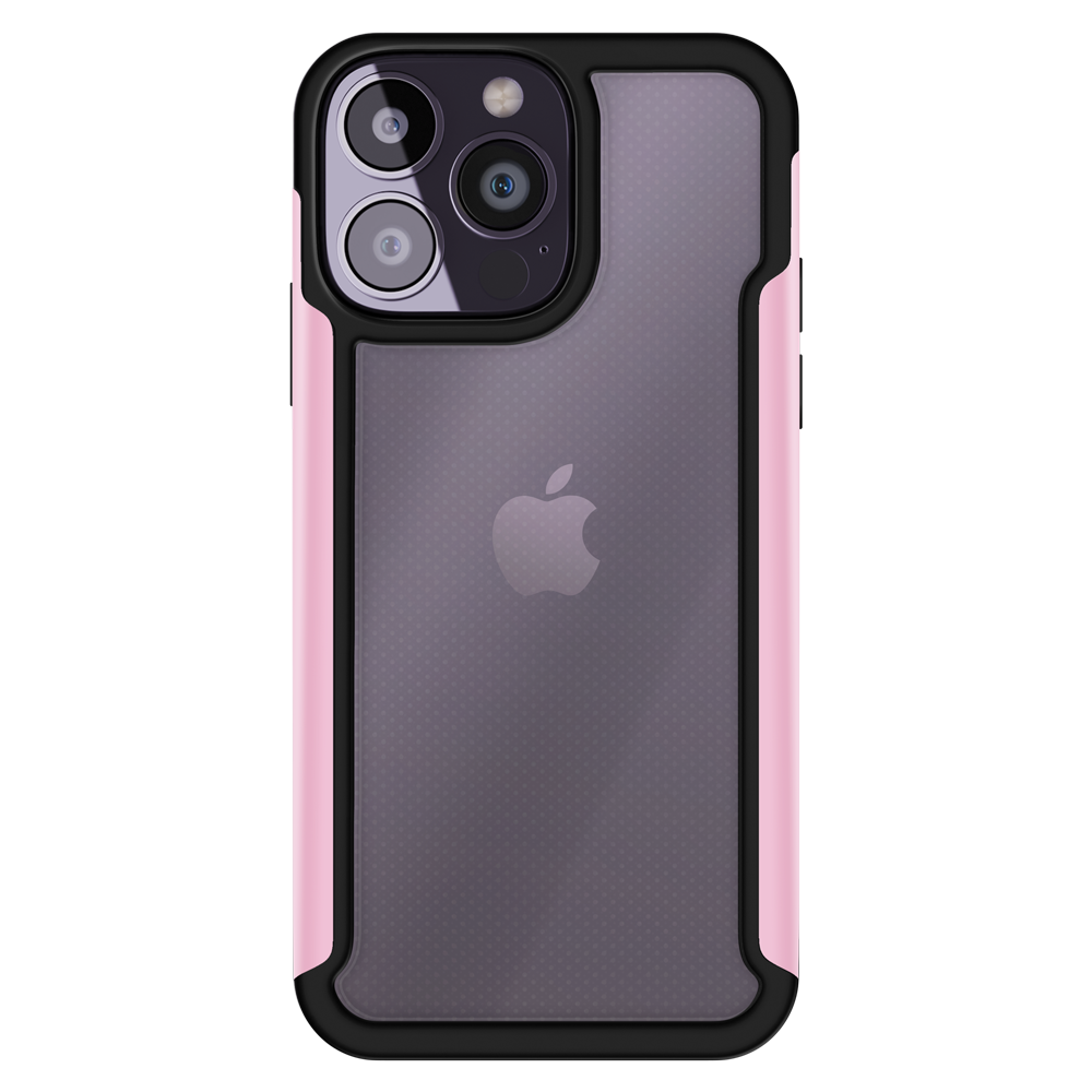 Capa para iPhone 14 Pro Shield Cover VX Case - Rosa Metálico