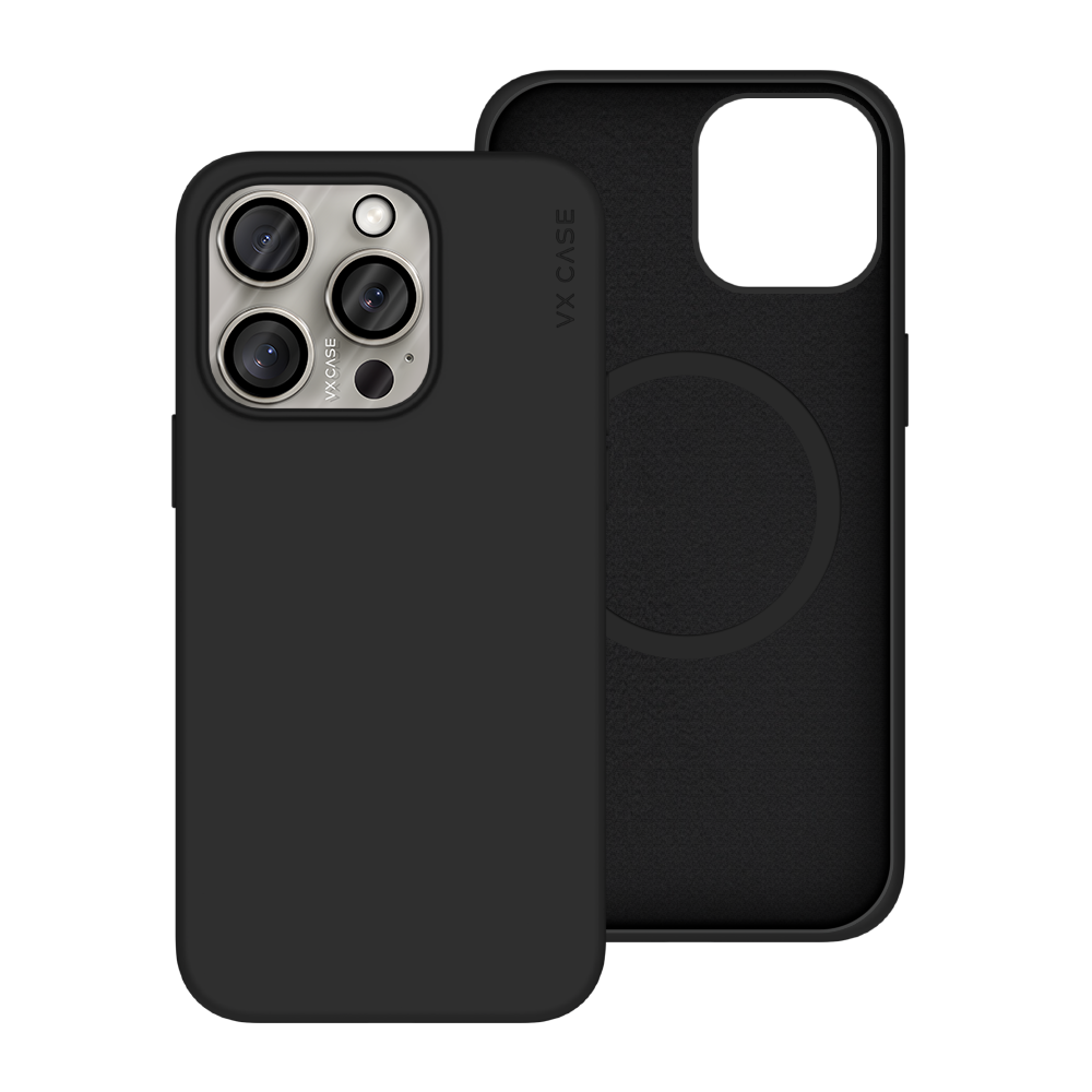 Capa Smooth Magsafe VX Case iPhone 15 Pro - Preta