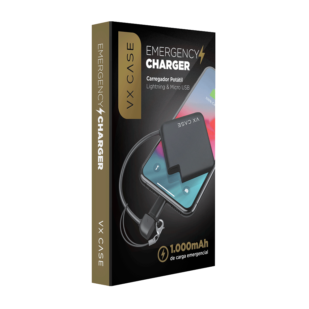 Emergency Charger 1.000mAh VX Case - VX Case
