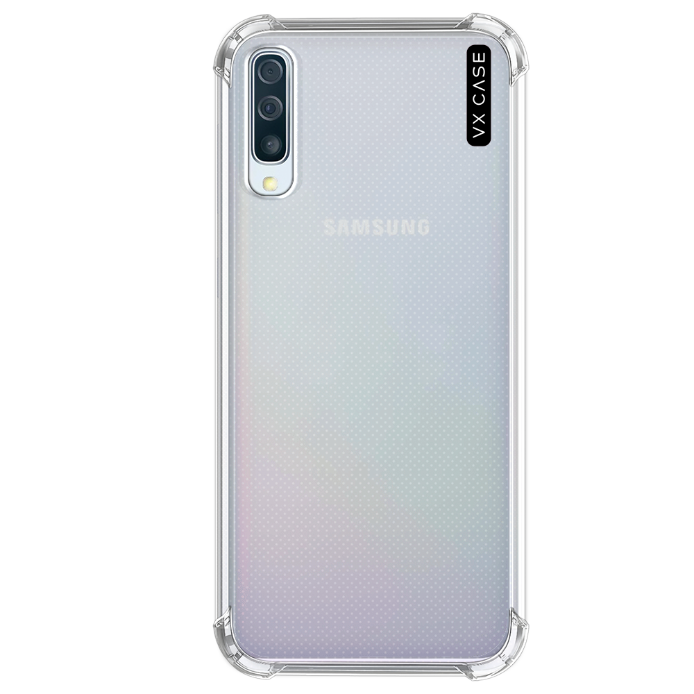 Capa para Galaxy A03 de Silicone Rígida Transparente