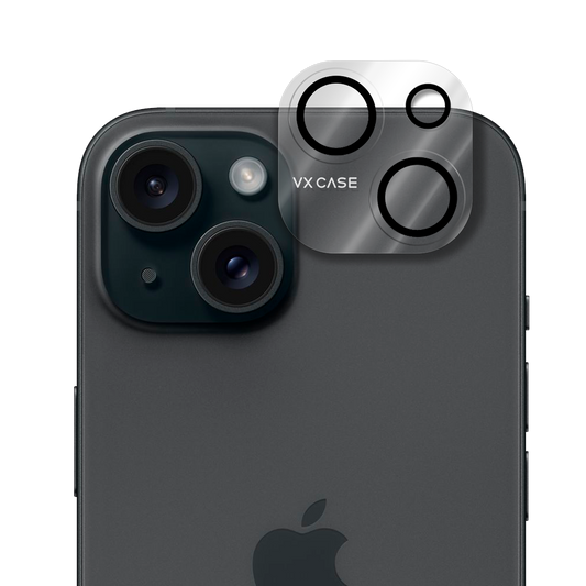 Película da Câmera Premium VX Case iPhone 15 Transparente