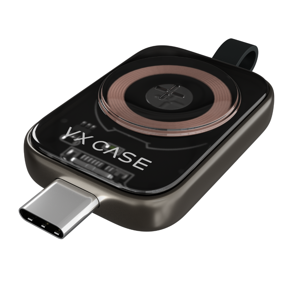 Carregador tipo-C Emergencial VX Case para Apple Watch