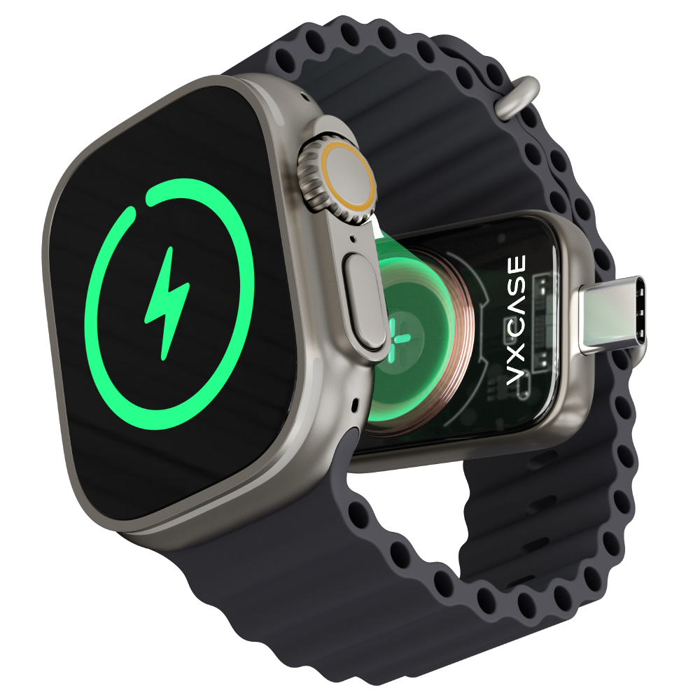 Carregador tipo-C Emergencial VX Case para Apple Watch