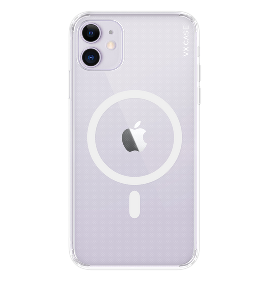 Capa Magsafe iPhone 11 Transparente - Eternum