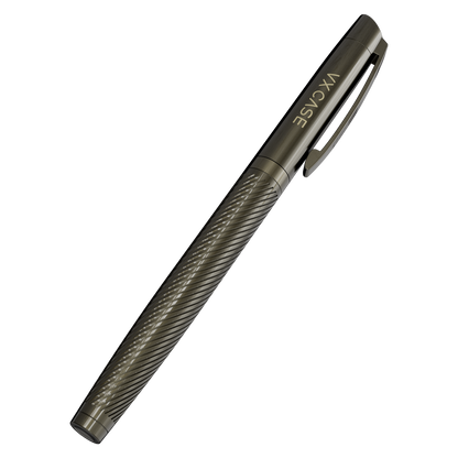 Caneta Esferográfica Premium em Aço e Cobre - Titanium Signature VX Case
