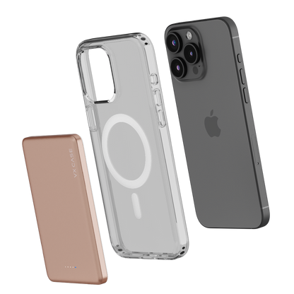 Bateria VX Case Mag Power Thin 5.000mAh MFM - Rosé Gold