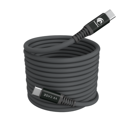 Cabo Magnetic Dragon VX Case 3M Tipo-C / Tipo-C - Chumbo