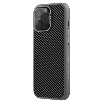 Capa Carbon VX Case Magsafe para iPhone 16 Pro Max - Cinza