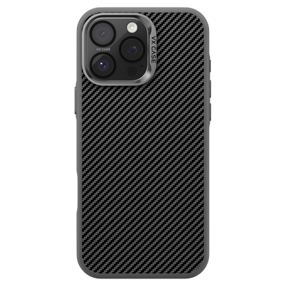Capa Carbon VX Case Magsafe para iPhone 16 Pro Max - Cinza