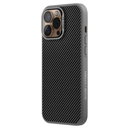Capa Carbon VX Case Magsafe para iPhone 16 Pro Max - Cinza