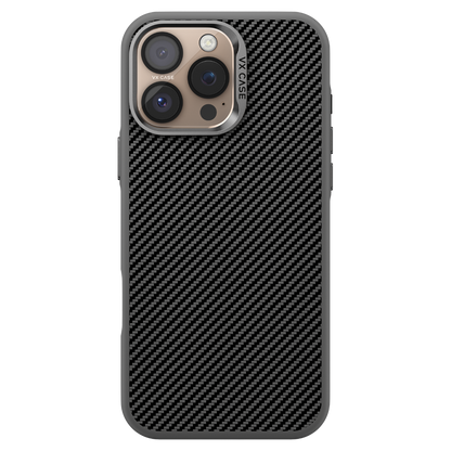 Capa Carbon VX Case Magsafe para iPhone 16 Pro Max - Cinza