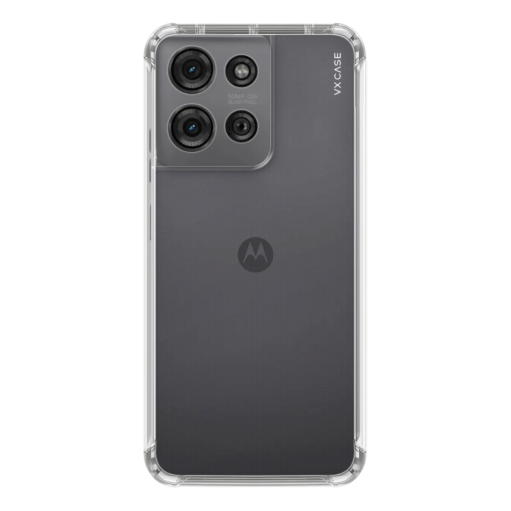 Capa TPU Anti Shock Moto G75 - Transparente