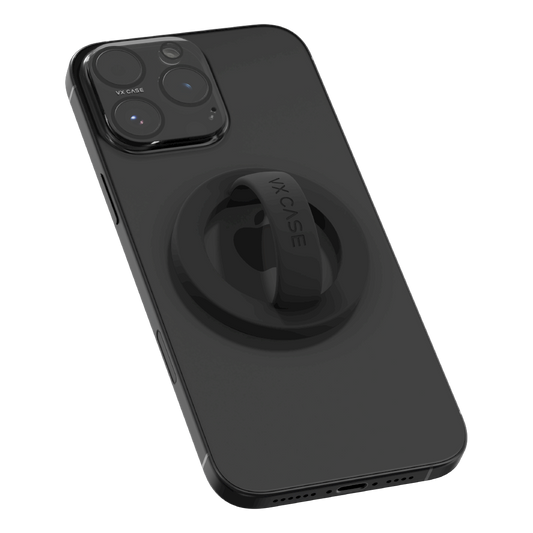 Smooth Ring Magsafe VX Case - Preto