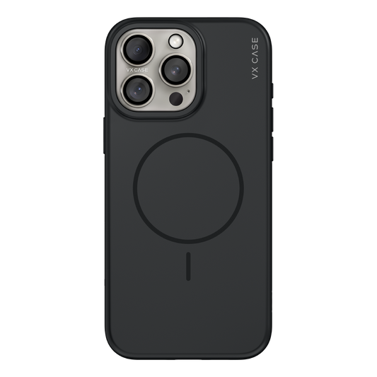 Capa Magsafe iPhone 15 Pro Max Preta - Modern