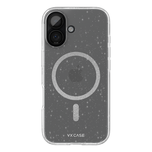 Capa Shine Glitter Magsafe VX Case iPhone 17 - Transparente