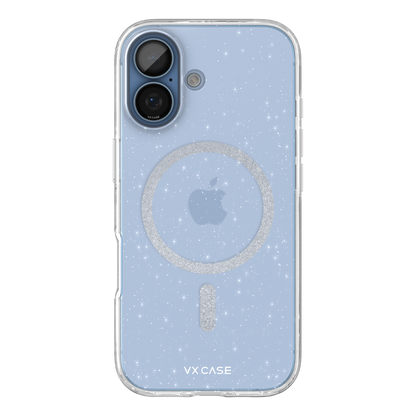 Capa Shine Glitter Magsafe VX Case iPhone 17 - Transparente