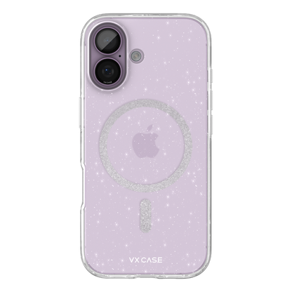 Capa Shine Glitter Magsafe VX Case iPhone 17 - Transparente