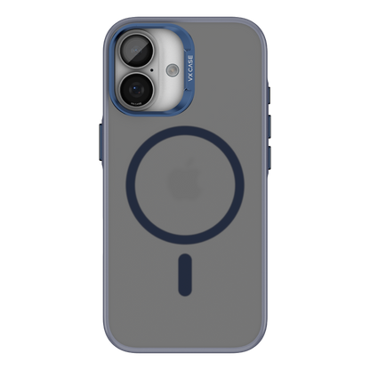 Capa Titanium VX Case Magsafe com Fundo Fosco para iPhone 17 - Preto Azulado