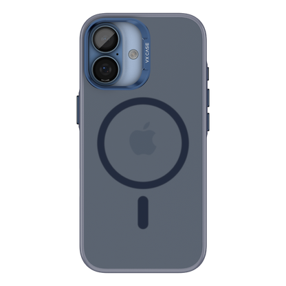 Capa Titanium VX Case Magsafe com Fundo Fosco para iPhone 17 - Preto Azulado
